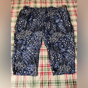 Catherine’s Plus Size Pants Blue Size 5X 34/36W NWT